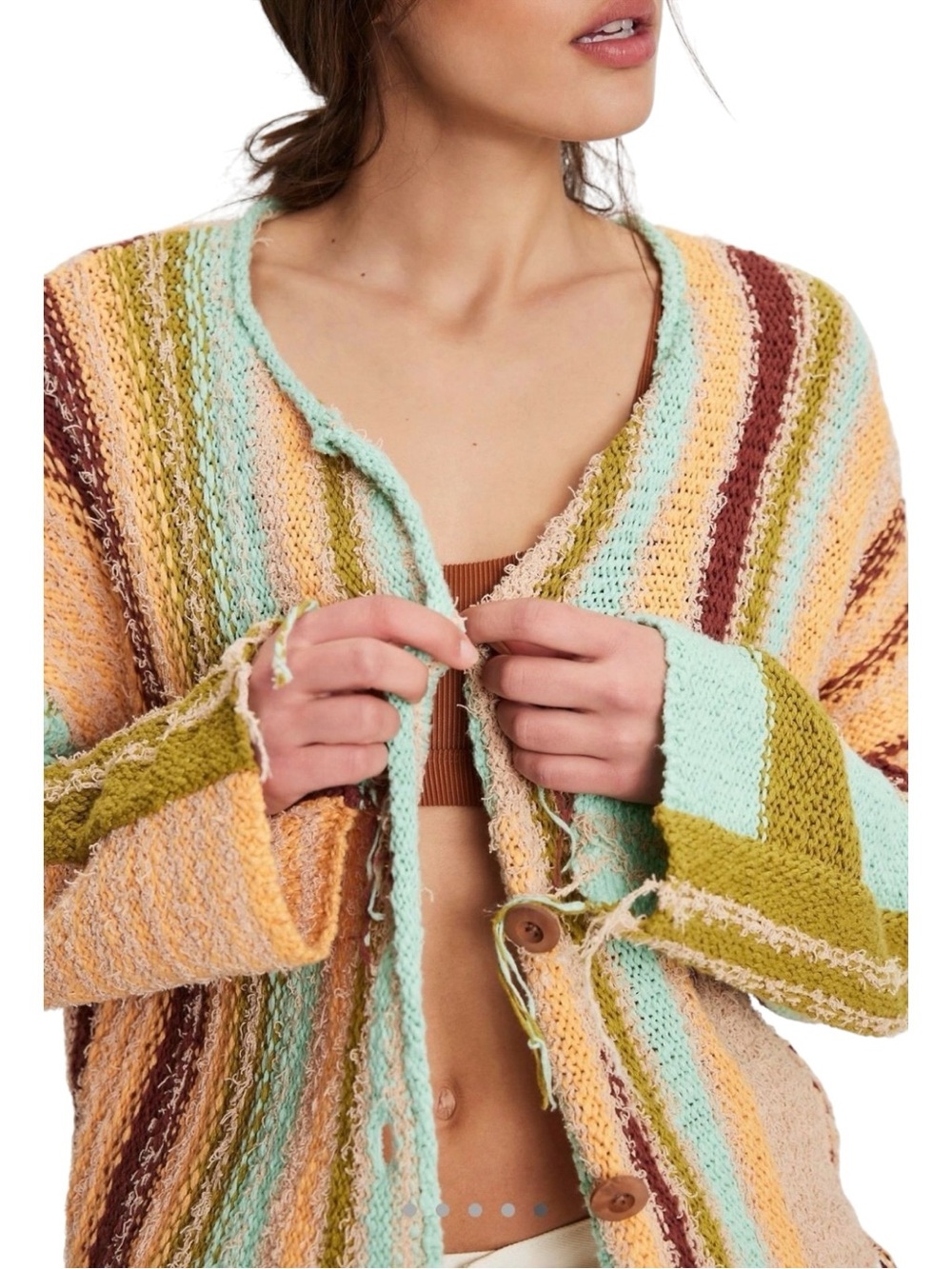NEW Free People Free People Baja Cardi, SMALL PTP 25 - 29